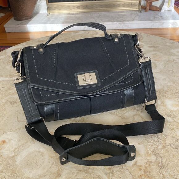 Tignanello Doctors Satchel Crossbody Shoulder Bag Vegan - Picture 2 of 16